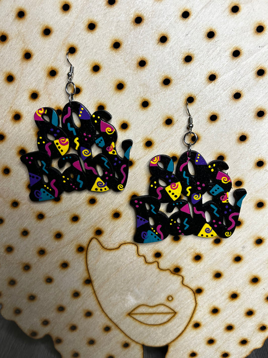 Earrings - 80s Baby