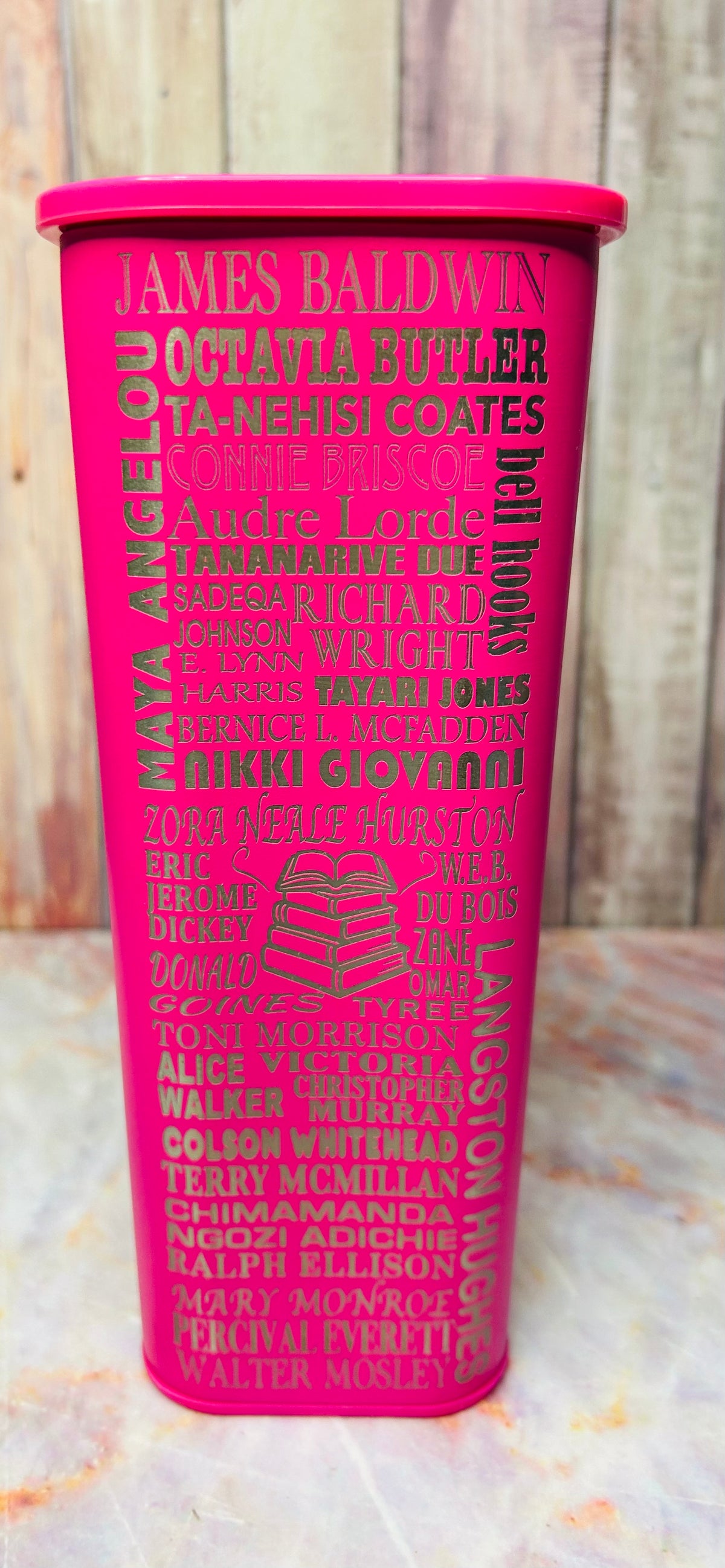 20oz Square Tumbler - Booked & Busy