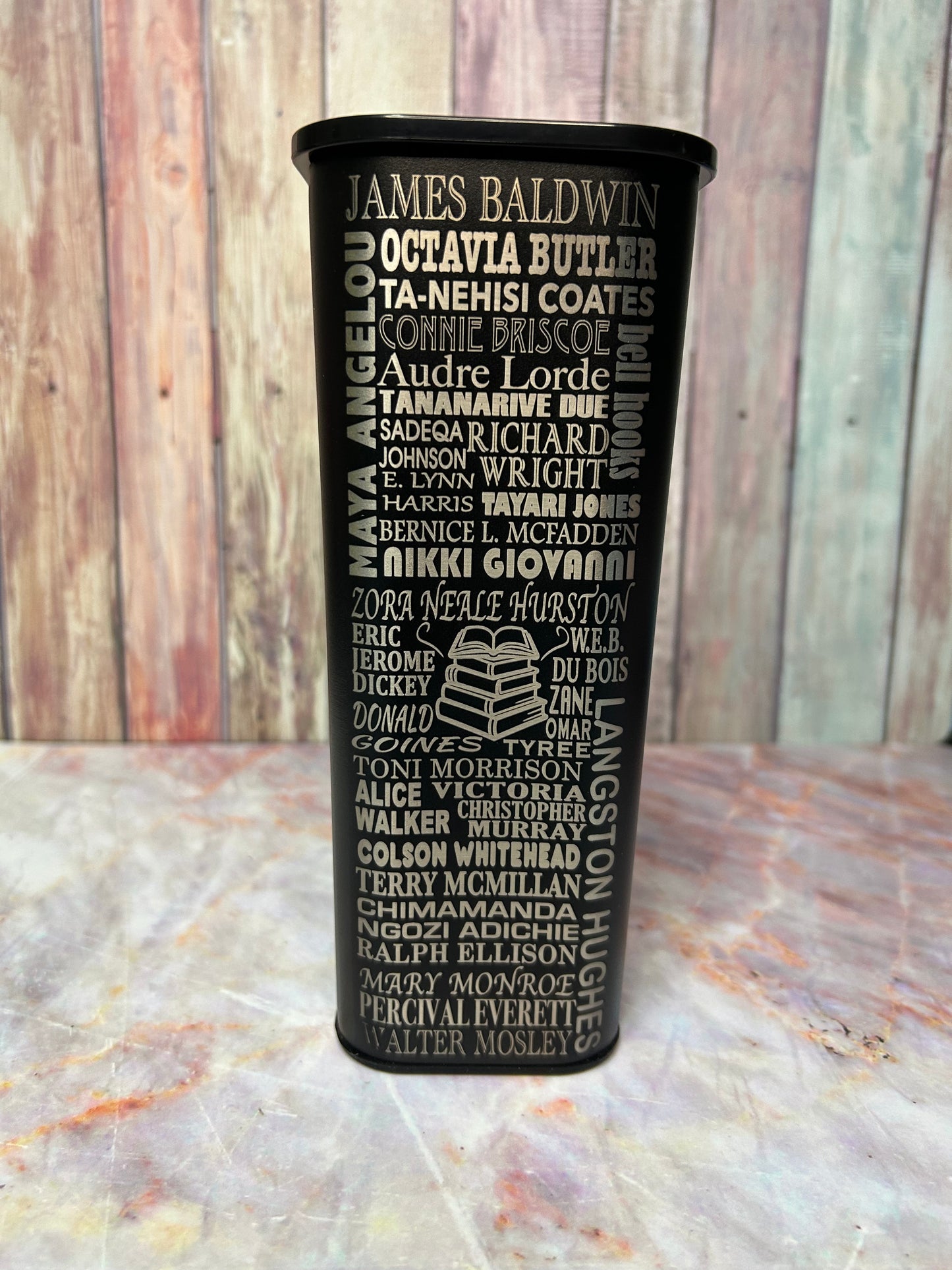 20oz Square Tumbler - Booked & Busy