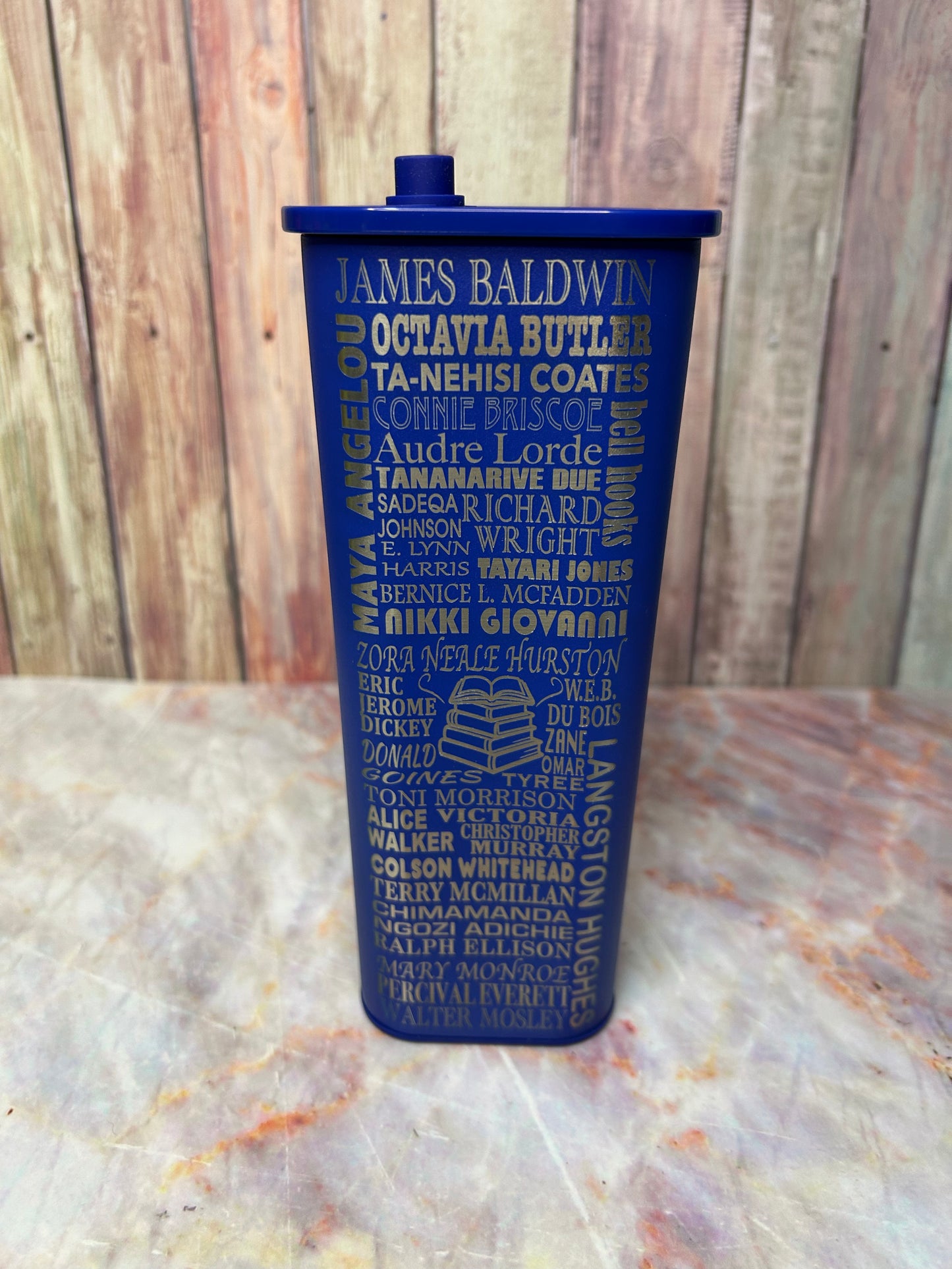 20oz Square Tumbler - Booked & Busy