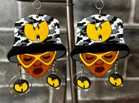 Earrings - Missy Bucket Hat Camo