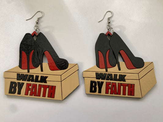 Walk By Faith Earrings