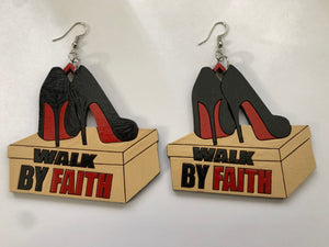 Walk By Faith Earrings