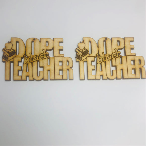 Dope Black Teacher