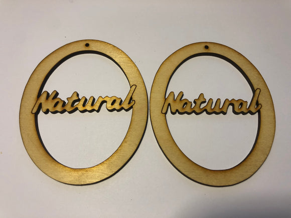 Natural In Oval
