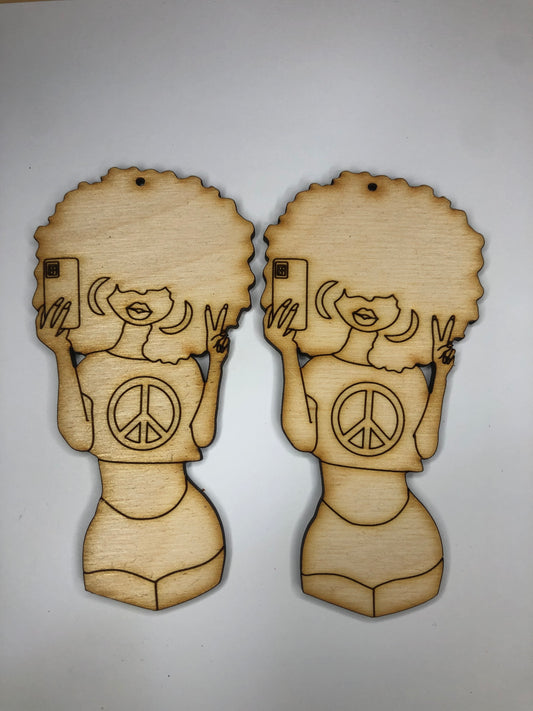 Sister Selfie - Peace
