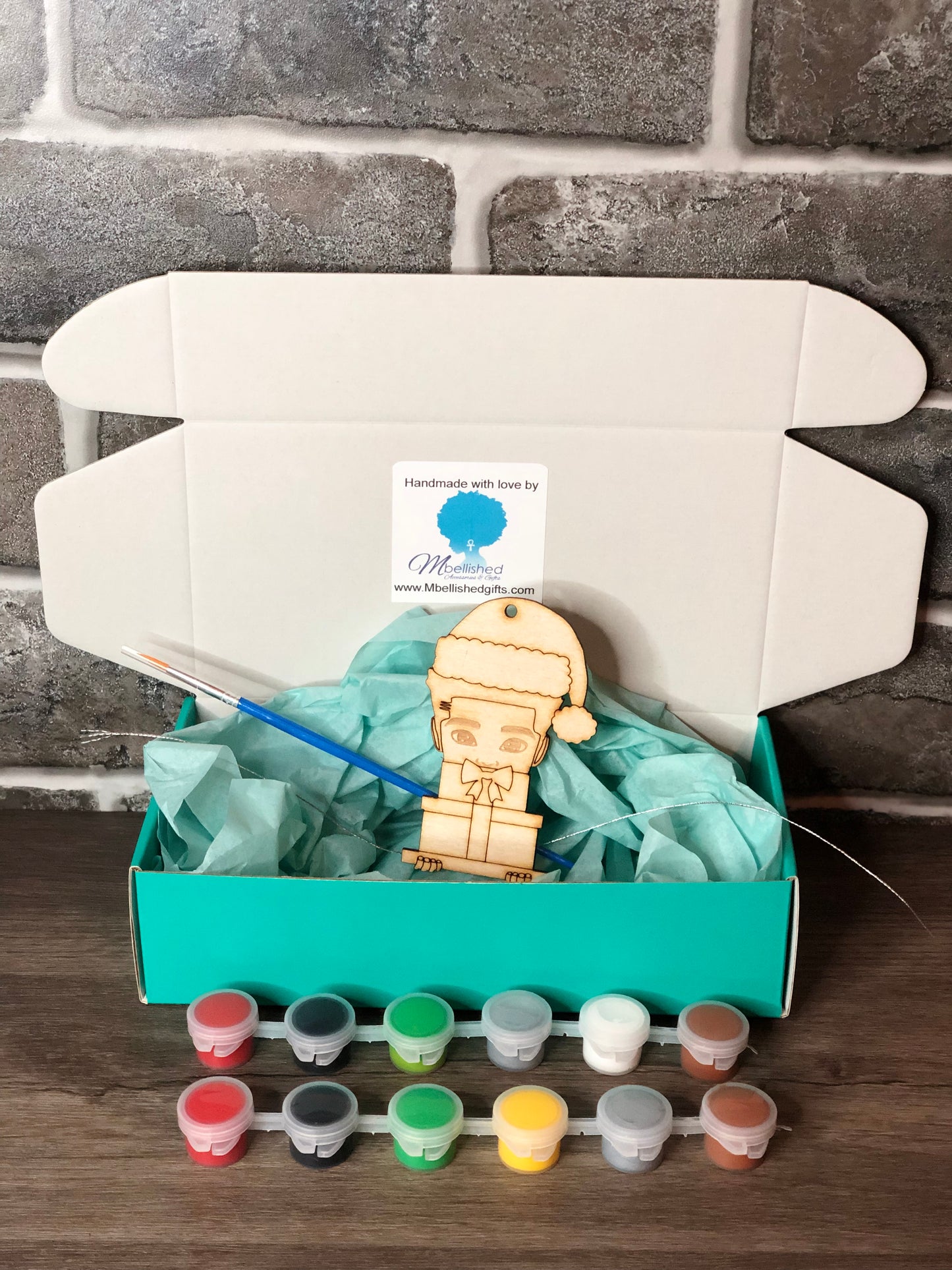 Take-N-Paint Ornaments - Baby boy