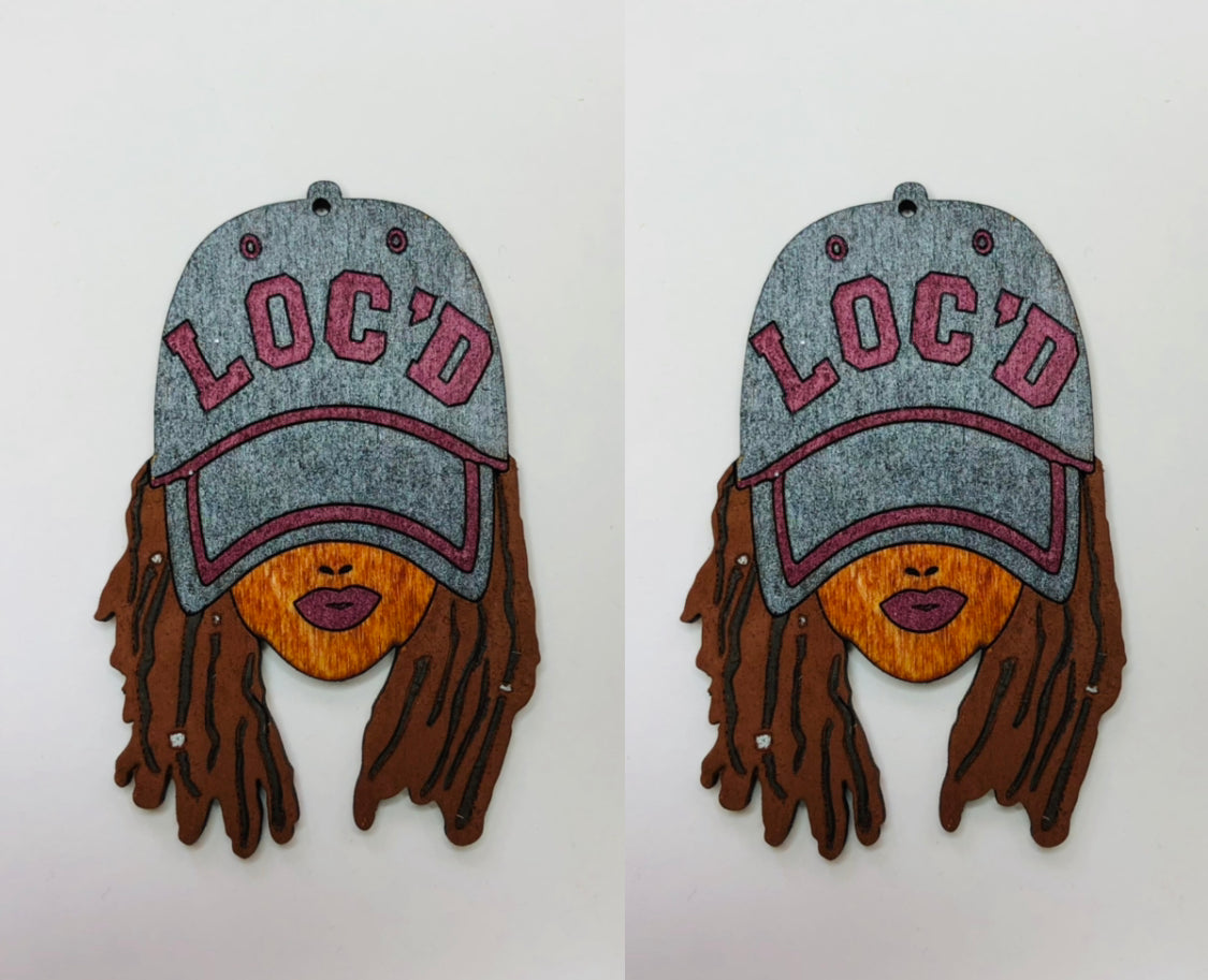 Earrings - Dad Cap - Locs