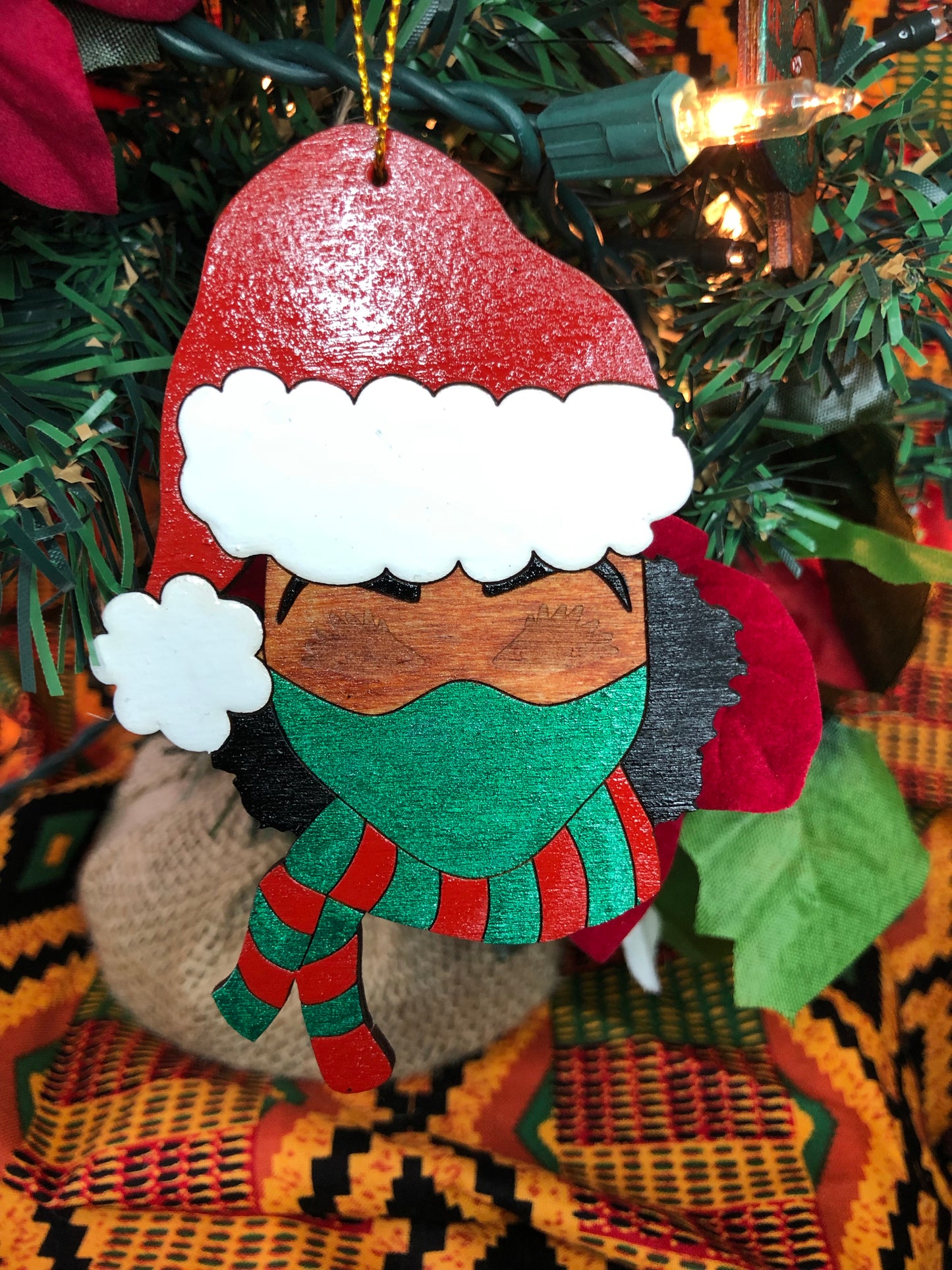 Holiday Ornament - Sis with The Mask