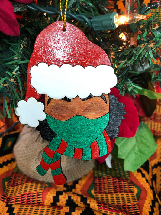 Holiday Ornament - Sis with The Mask