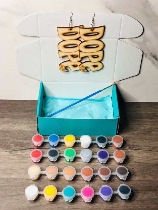 DIY Take-N-Paint Earrings - Dope AF