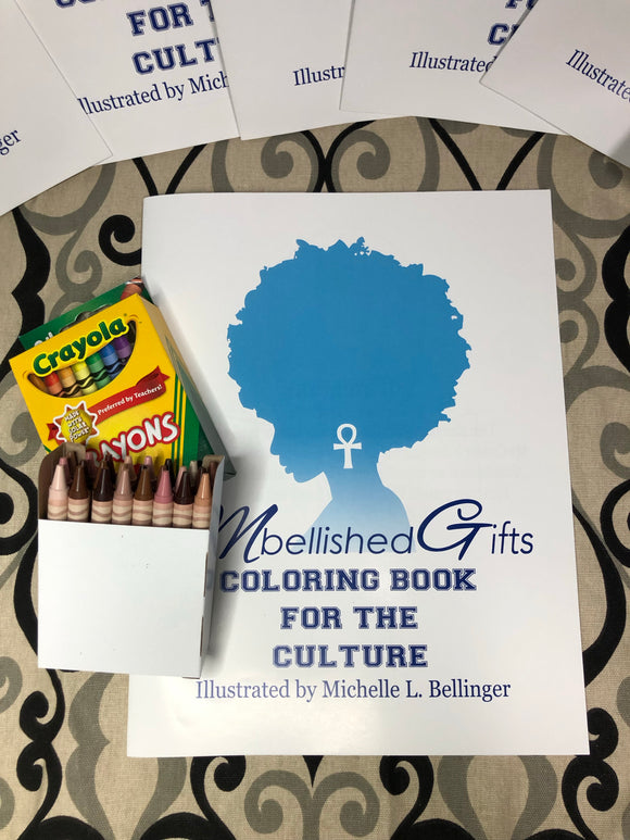 MBellished Gifts Coloring Book For The Culture