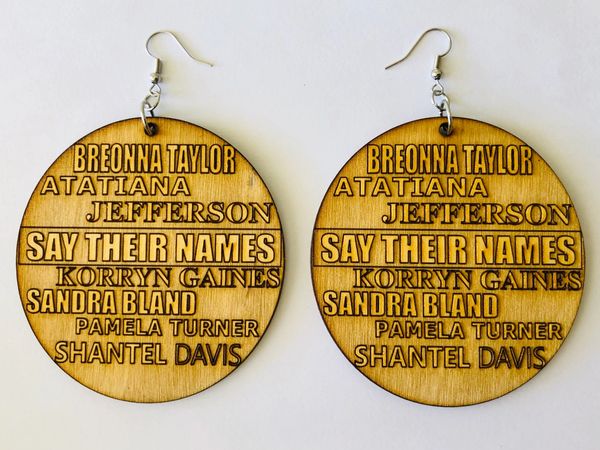 Earrings - Say Their Names