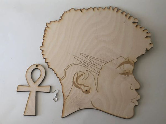 Take & Paint Wall Hanging - Sheletha 12"
