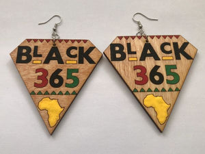 Earrings - Black 365
